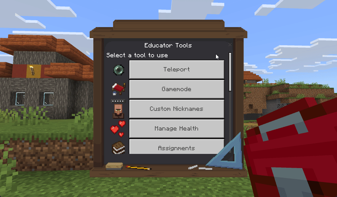 Environment Settings Screenshot